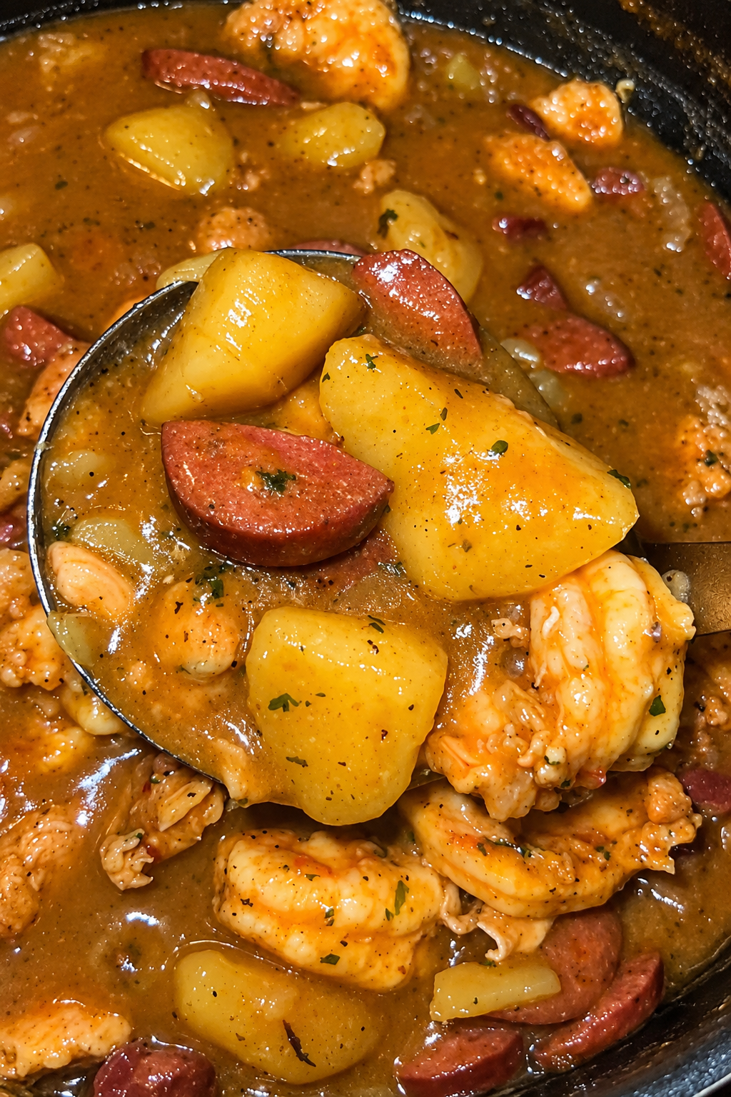 Smothered potatoes recipe