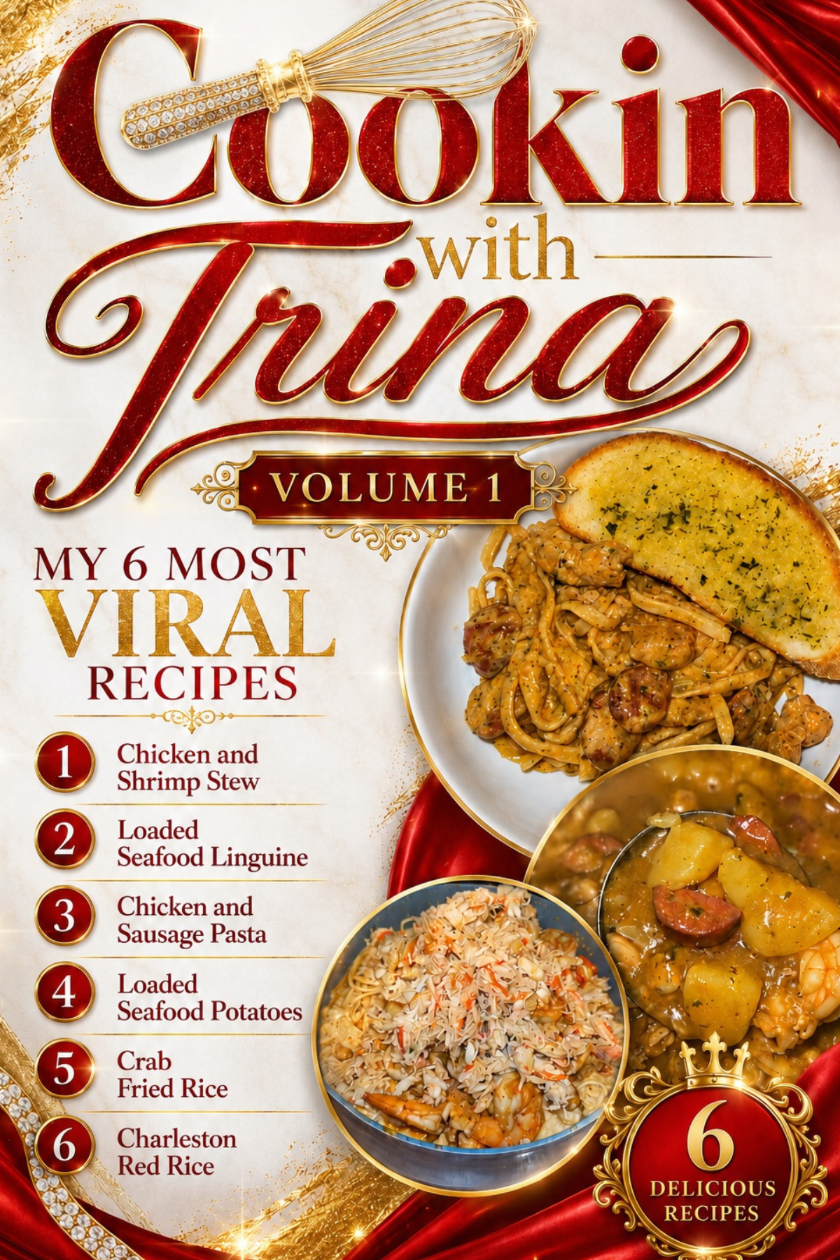 Cook with Trina 6 recipe bundle