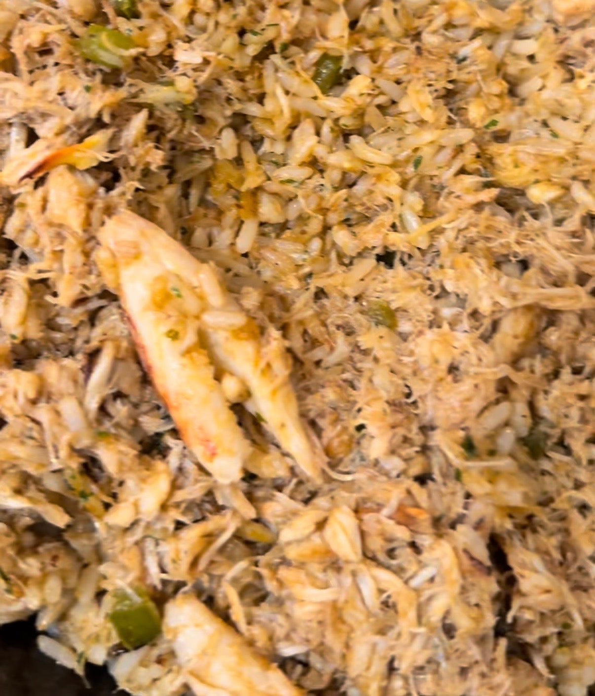 Crab fried rice recipe