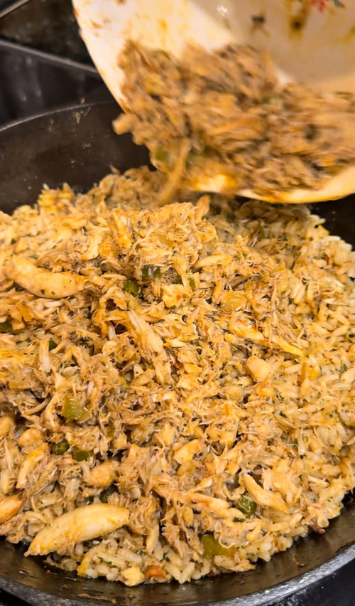 Crab fried rice recipe